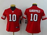 Women Nike 49ers 40 Jimmy Garoppolo Red 2018 Vapor Untouchable Limited Jersey,baseball caps,new era cap wholesale,wholesale hats